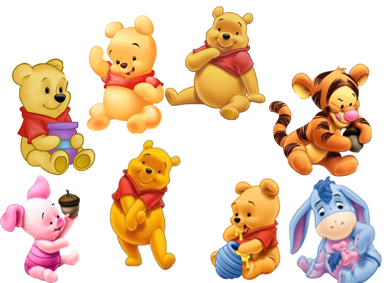 Toys winnie the pooh and friends pictures clipart