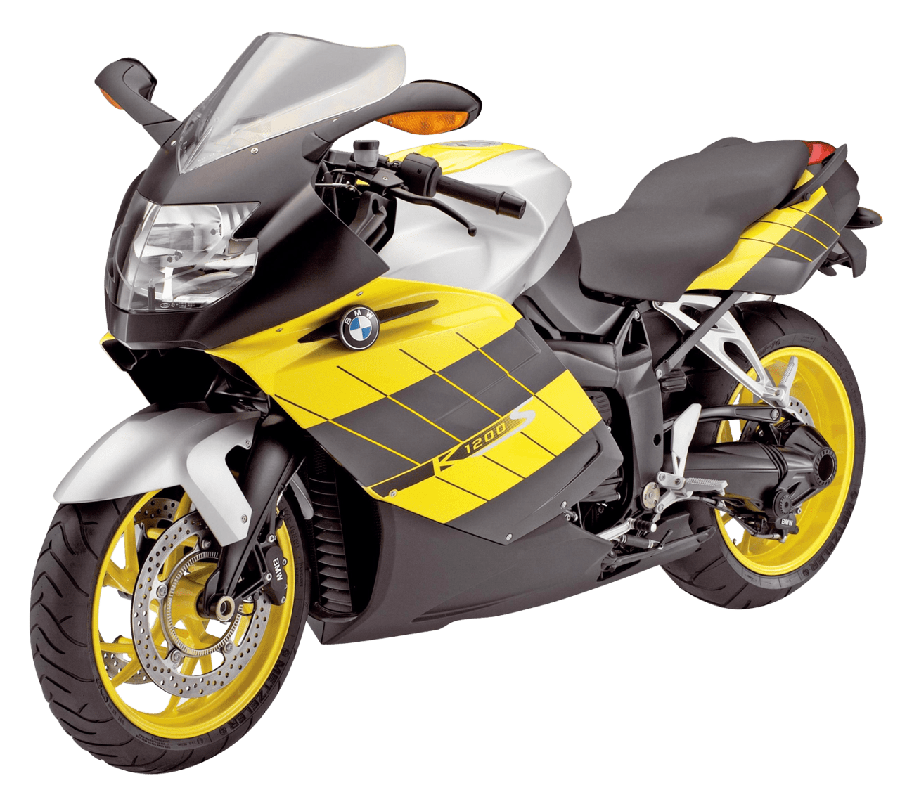 Bmw sport motorcycle clipart vector