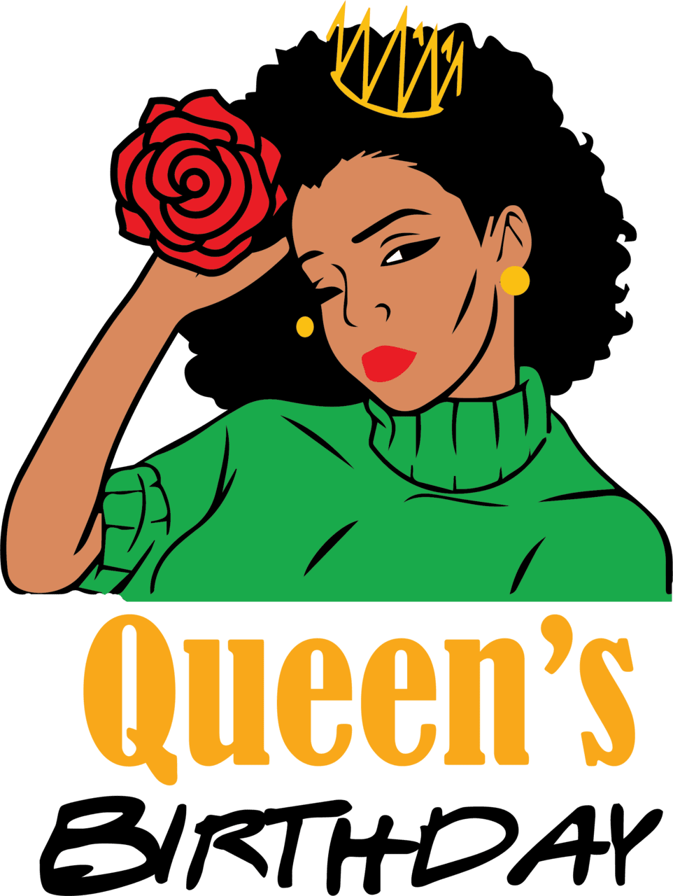 Queen birthday clipart photo