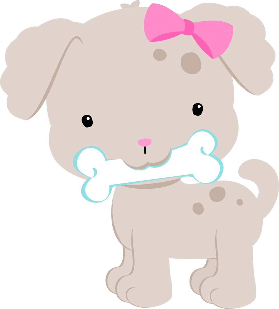 Es gatos dog puppy party birthday cartoon clipart free