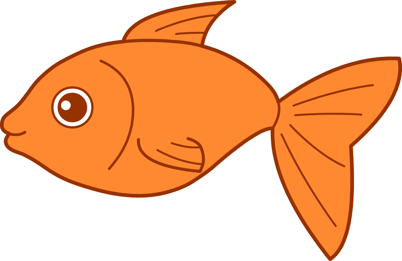 Fish black and white the best places to clipart for transparent