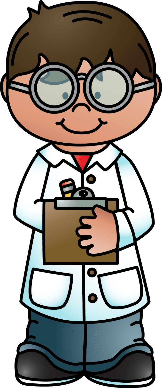 Scientist clipart transparent