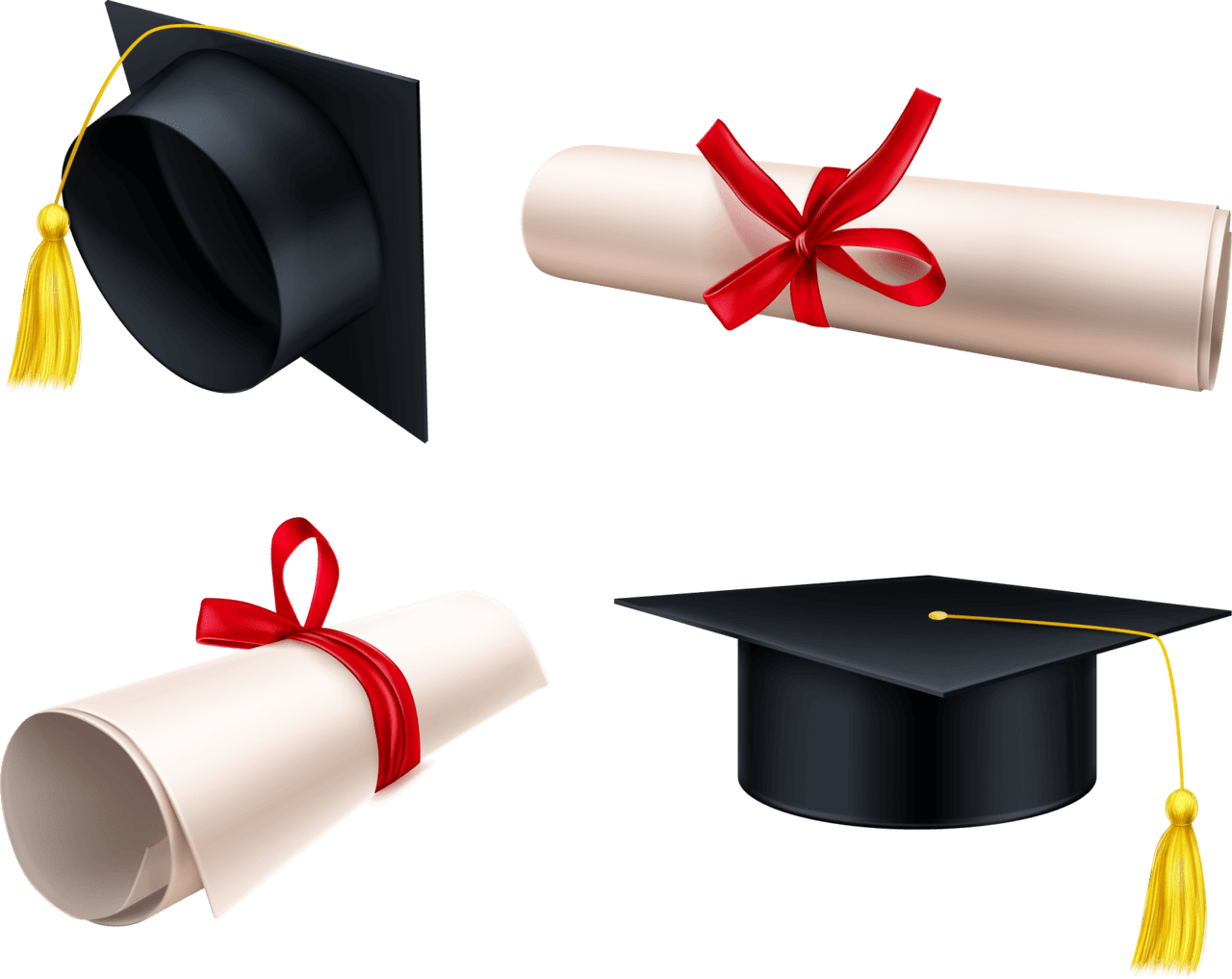 Diploma grad graduation cap clipart free