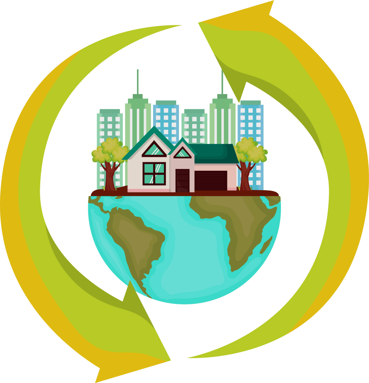 World urbanism day vector design clipart