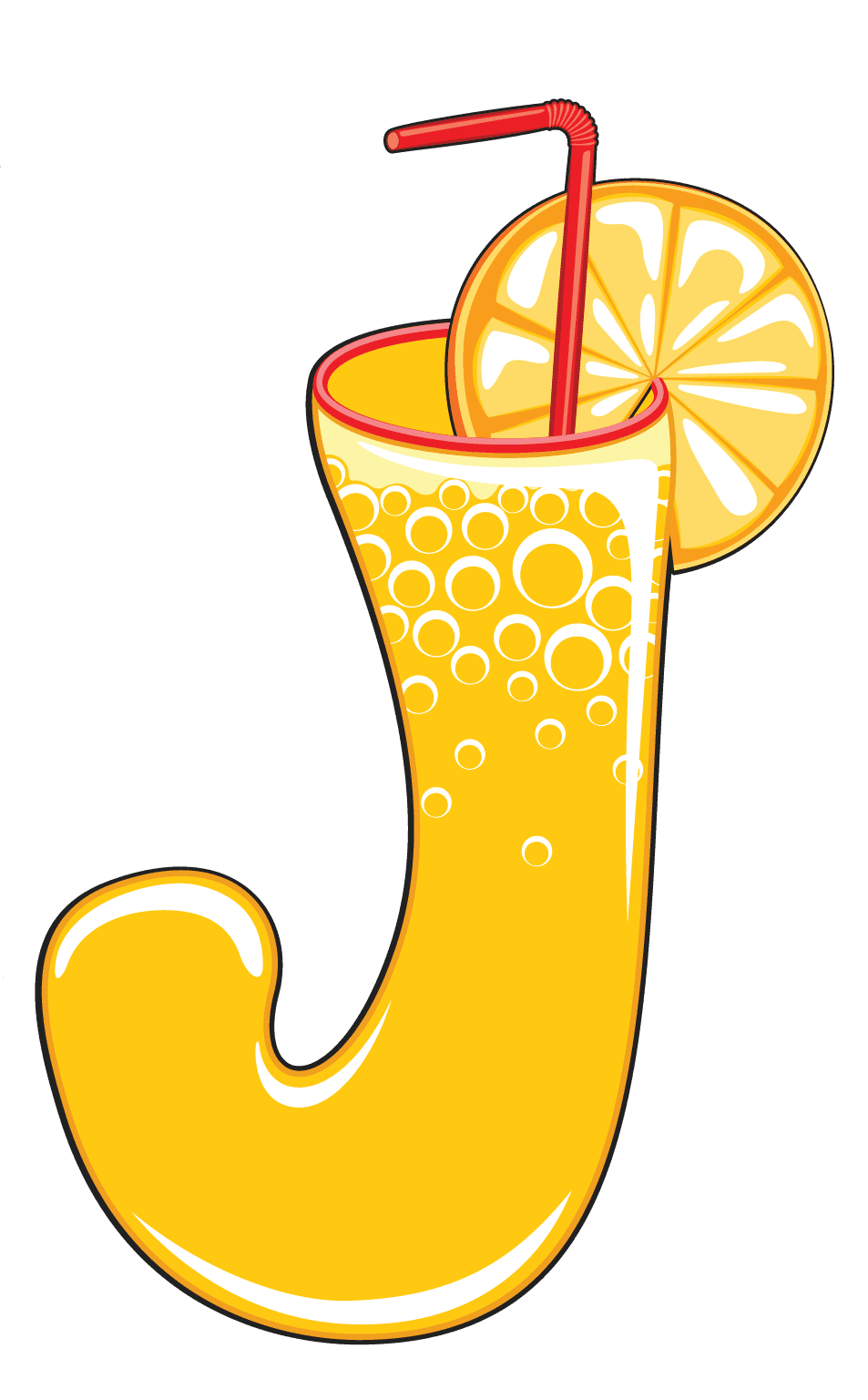 Lemonade pin page clipart vector 3