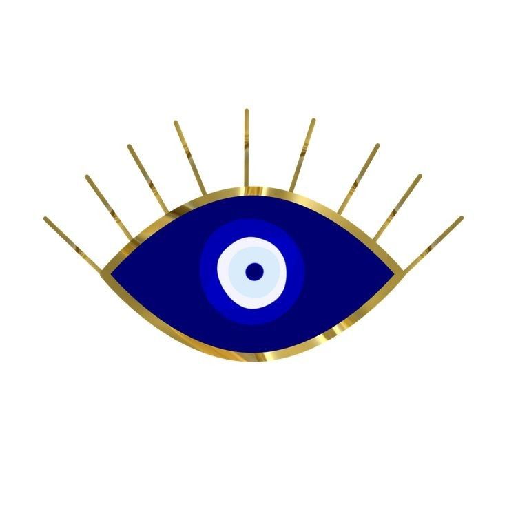 Eyeball pin by moti cute sheep evil eye art hand clipart logo