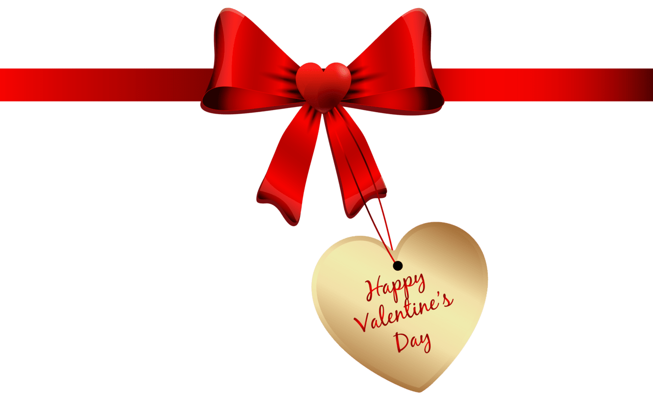 Happy valentines day love clipart ribbon for picture