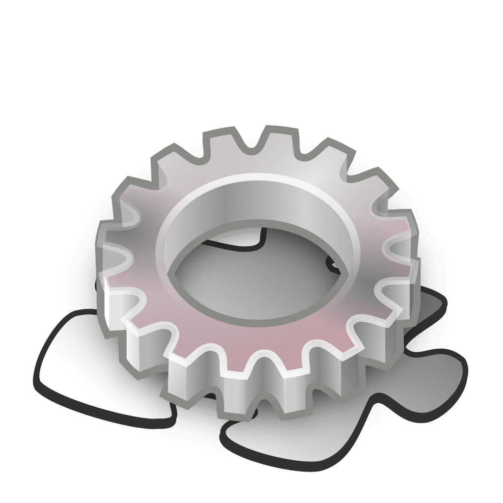 Gear template clipart background