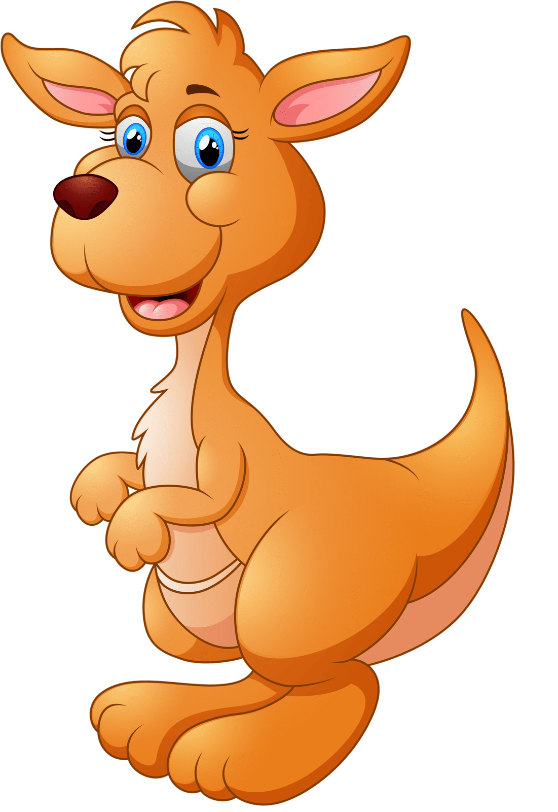 Kangaroo clipart picture