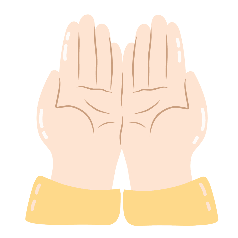 Praying hands hand for clipart free