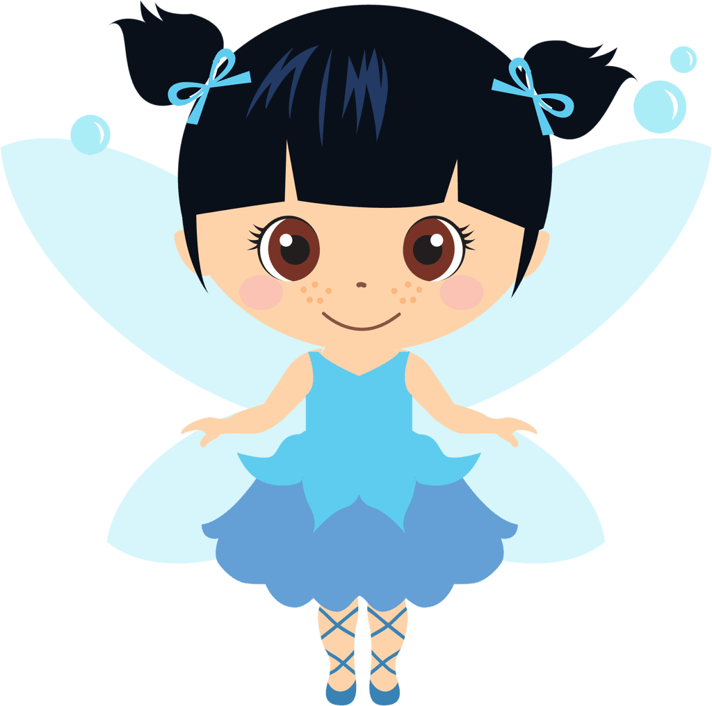 Clipart fairy dressup background