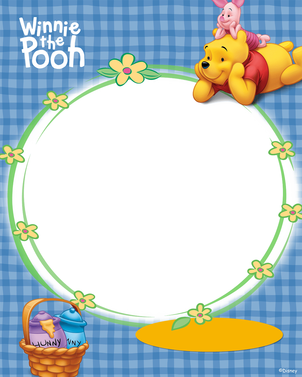 Winnie the pooh pin page clipart transparent 3