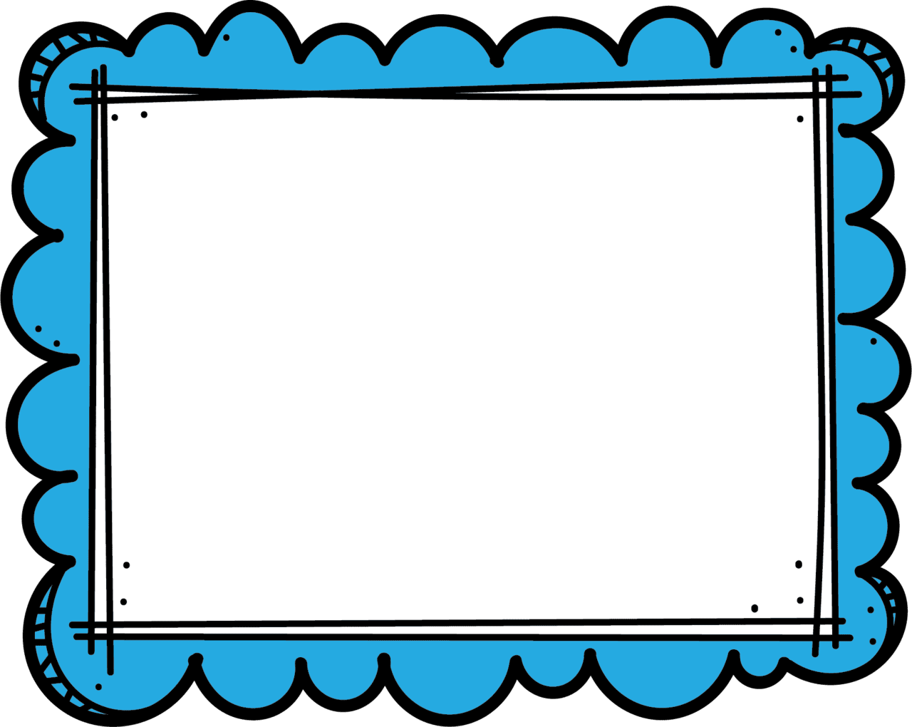 Picture frame pin page clipart 4