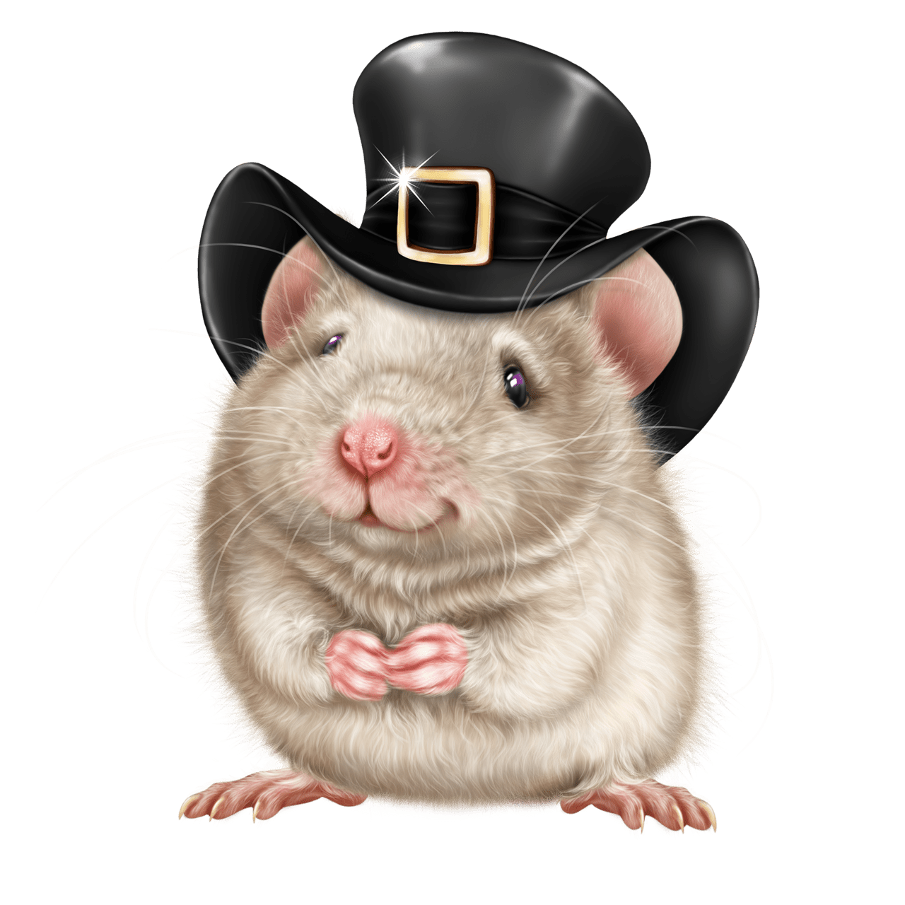 Rat pin page clipart picture