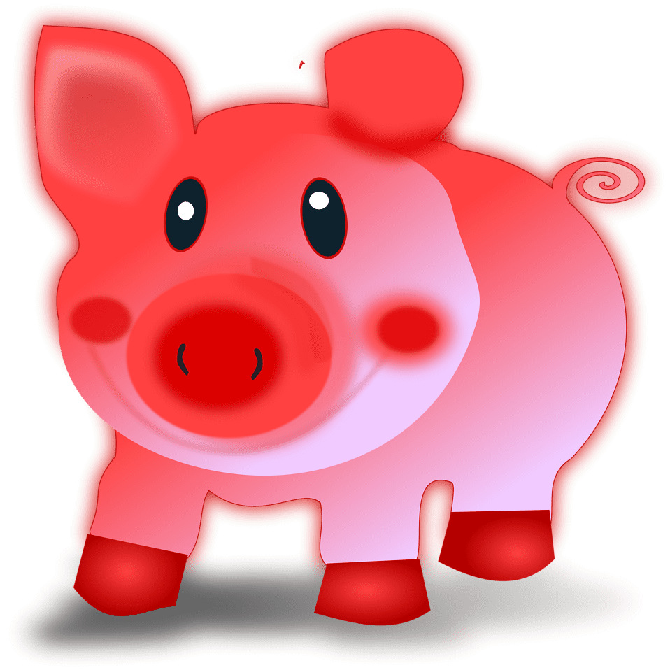 Toys pig clipart transparent