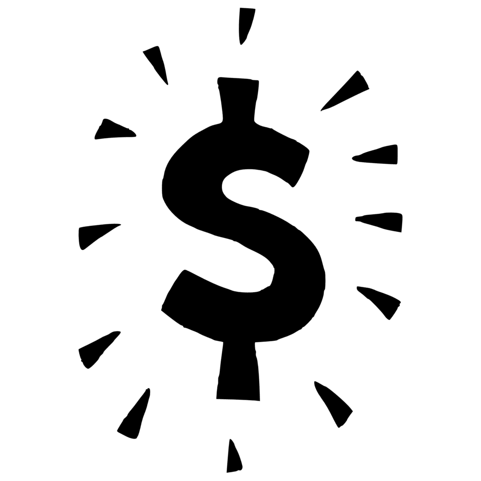 Clipart image of dollar sign id