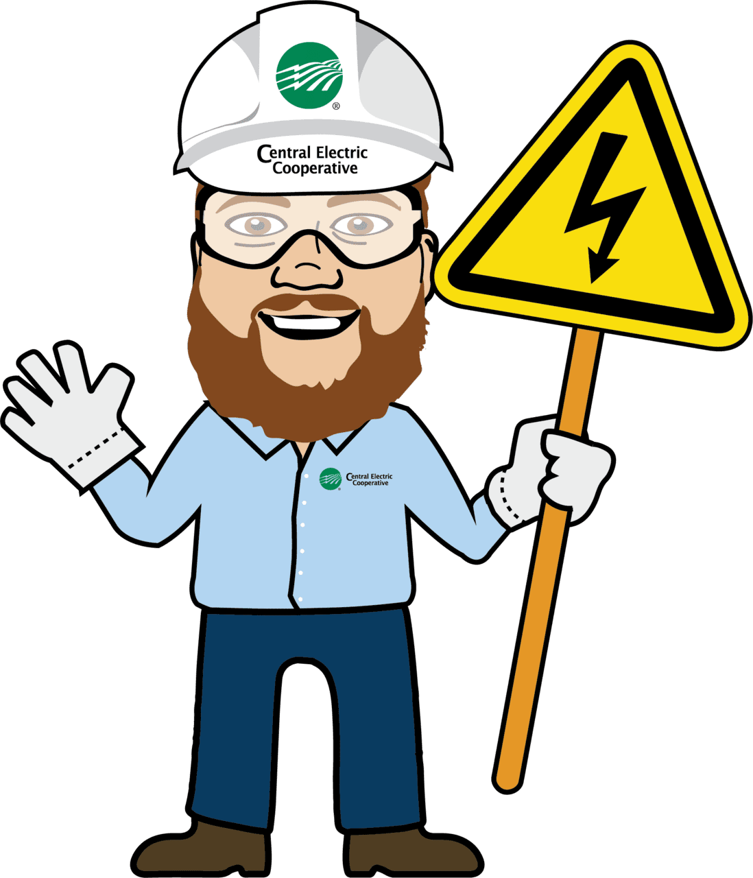 Electrical safety tips electric erative clipart vector