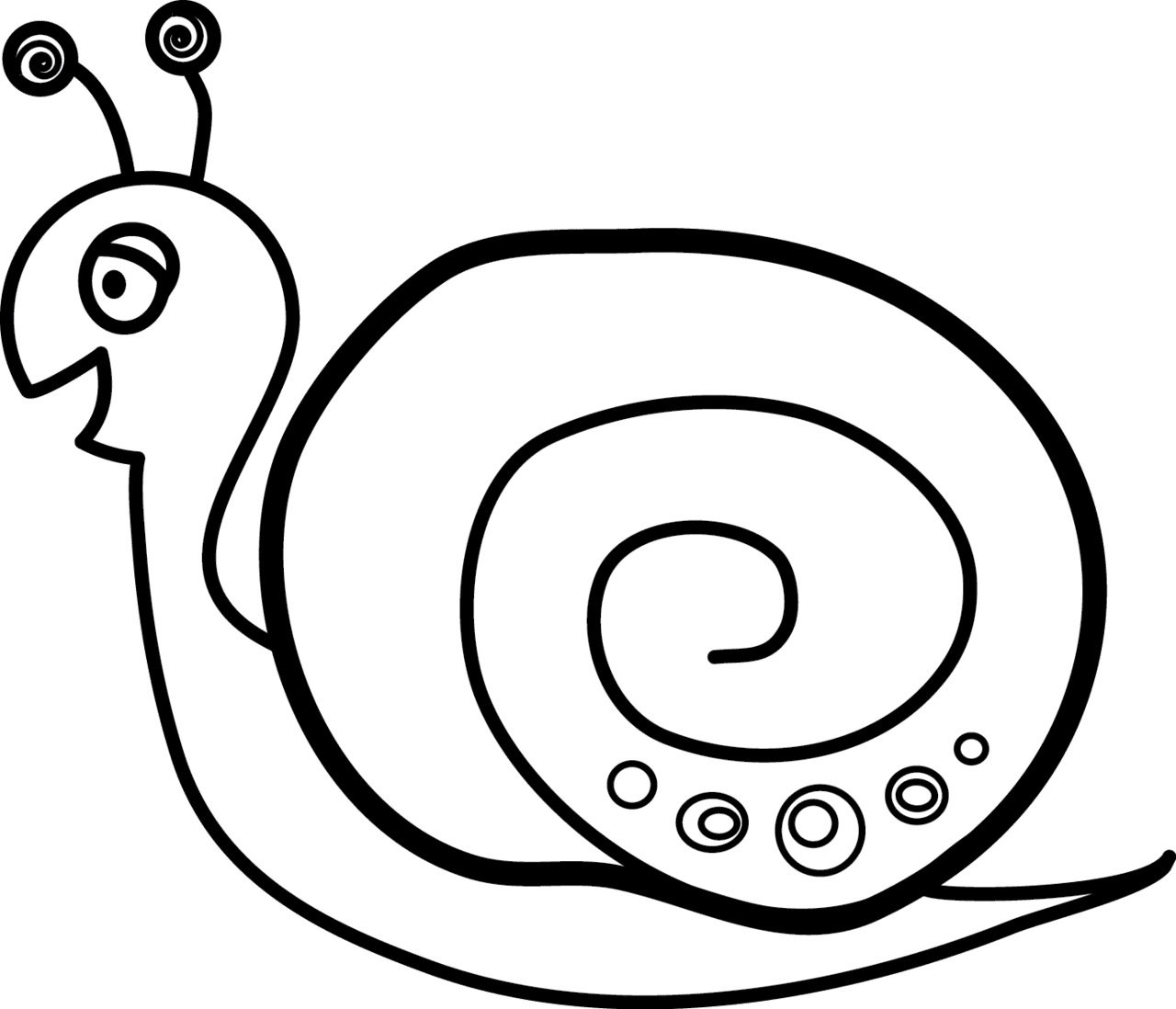 Snail pin page clipart logo