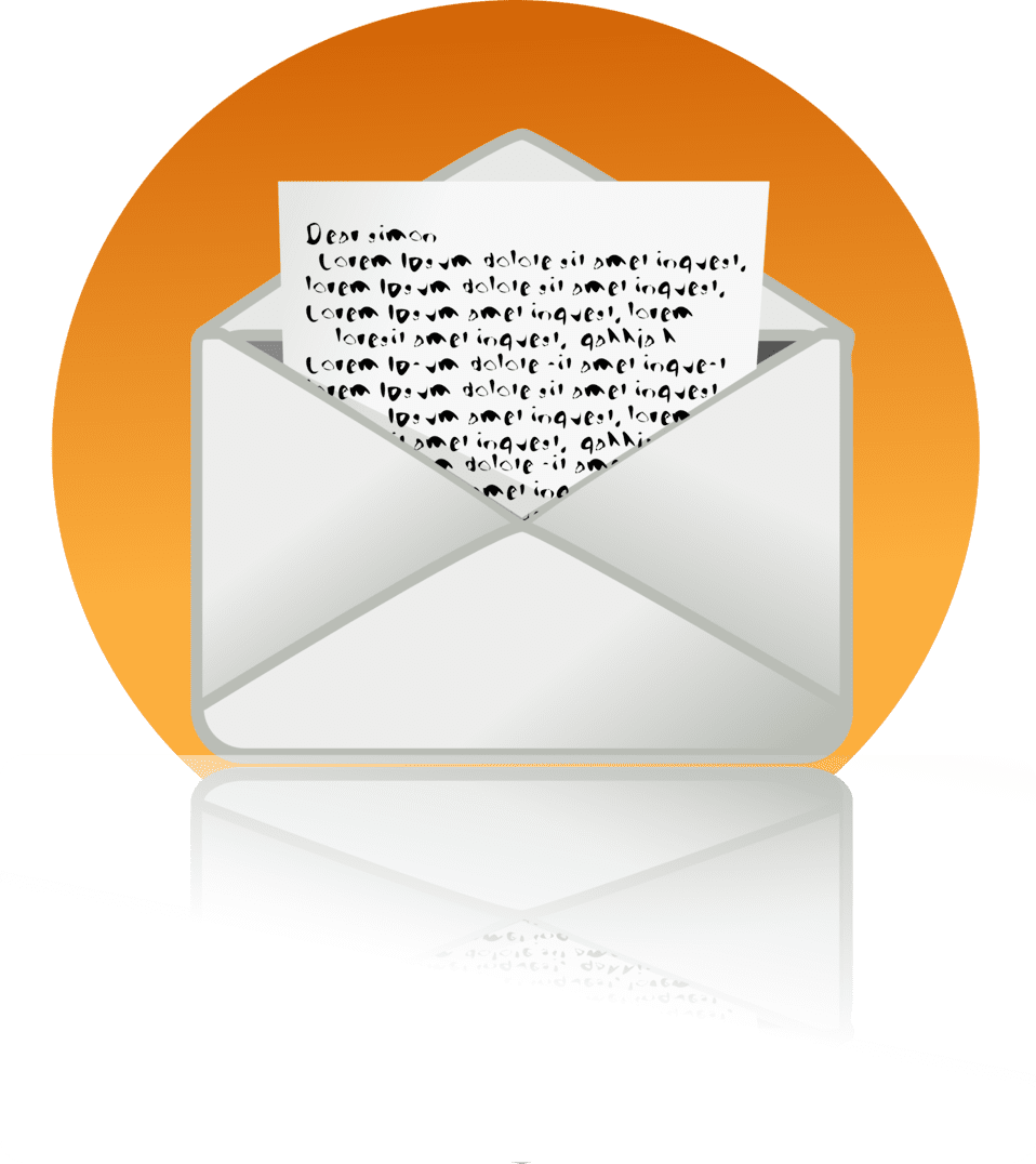 Letter clipart image big mail id
