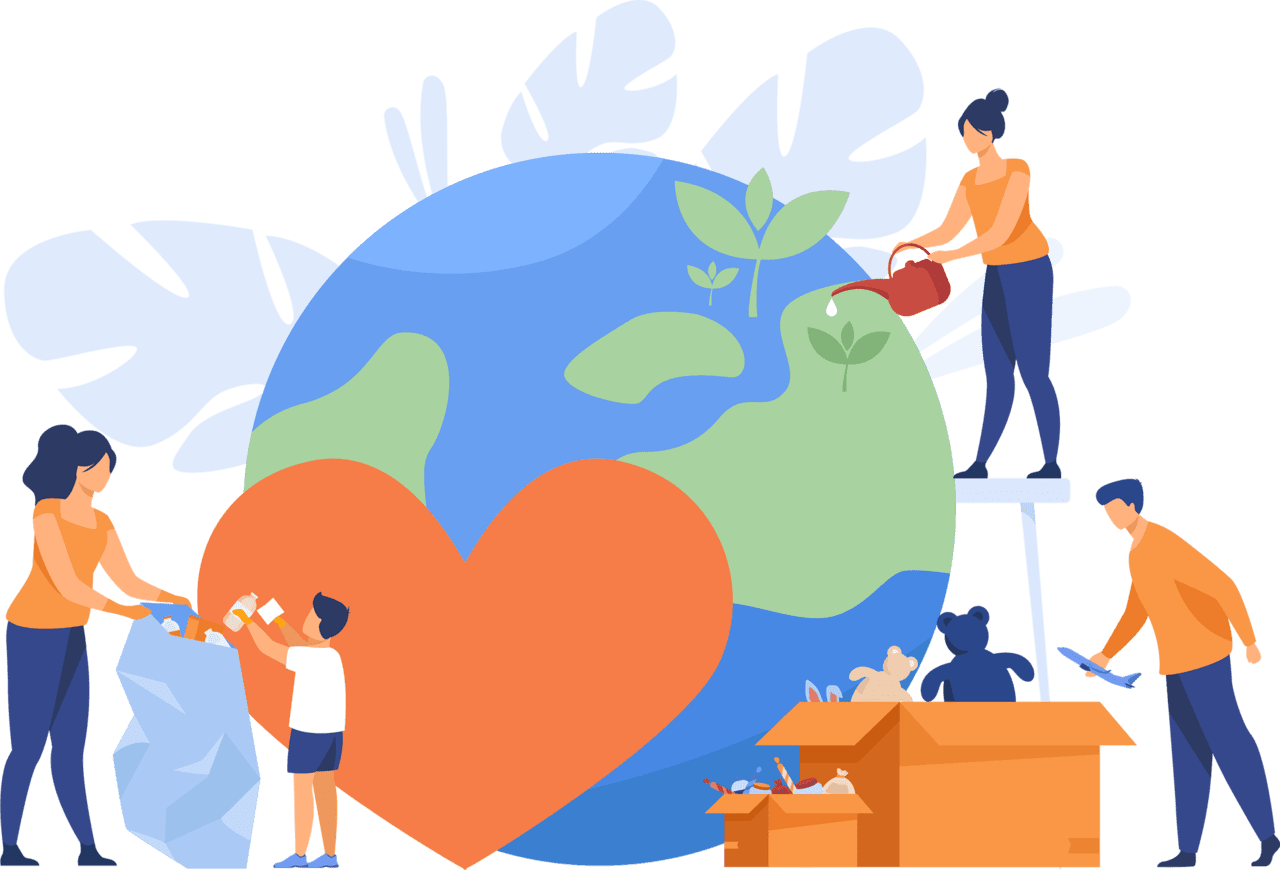 World charity day clipart clip art