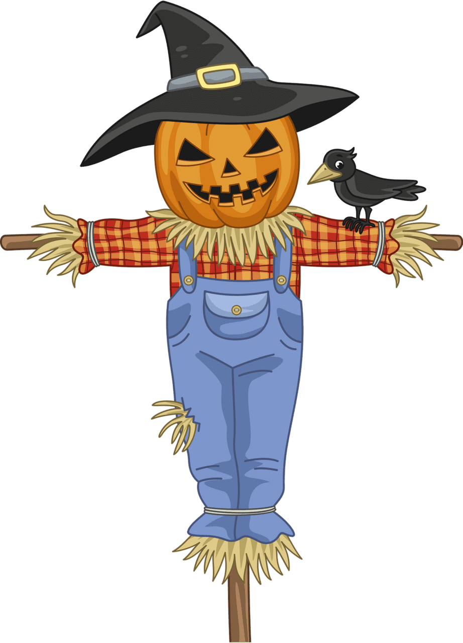 Scarecrow vector clipart images 2