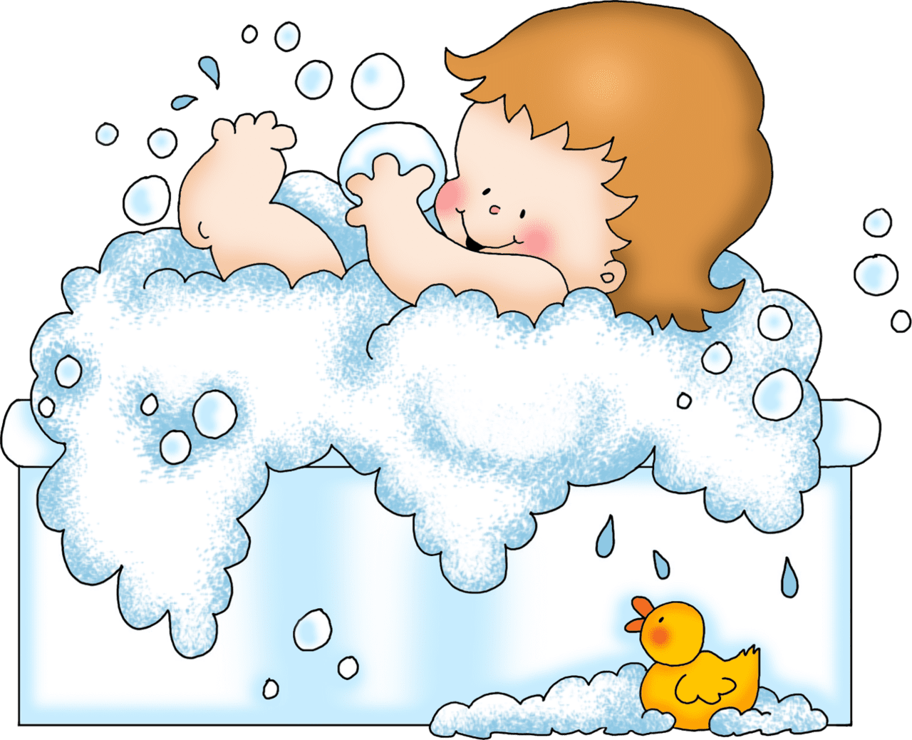 Bathroom pin page clipart free 2