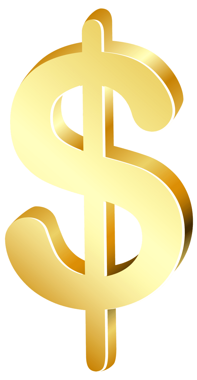 Dollar sign clipart best background