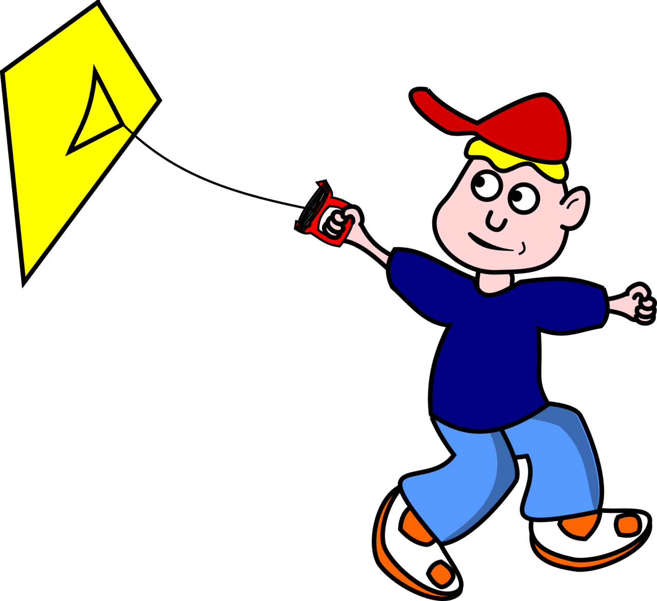 Kite vector art graphic artwork clipart