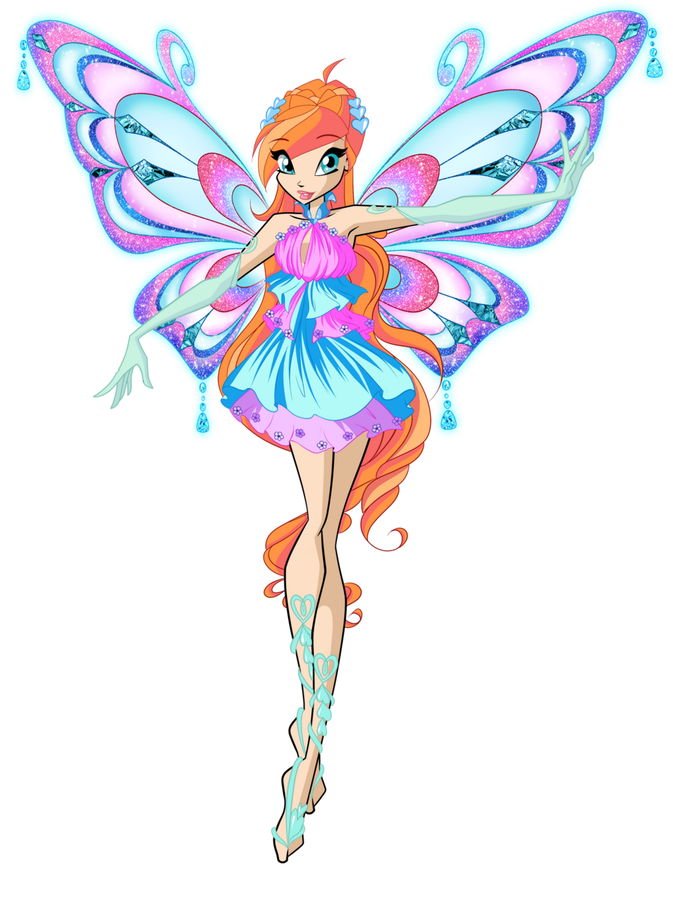 Fairy stella enchantix concept by dreamofwinx deviantart clipart vector