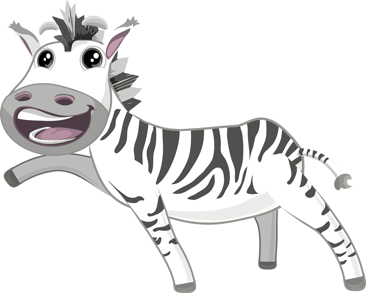 Zebra mundo bita animais clipart clip art