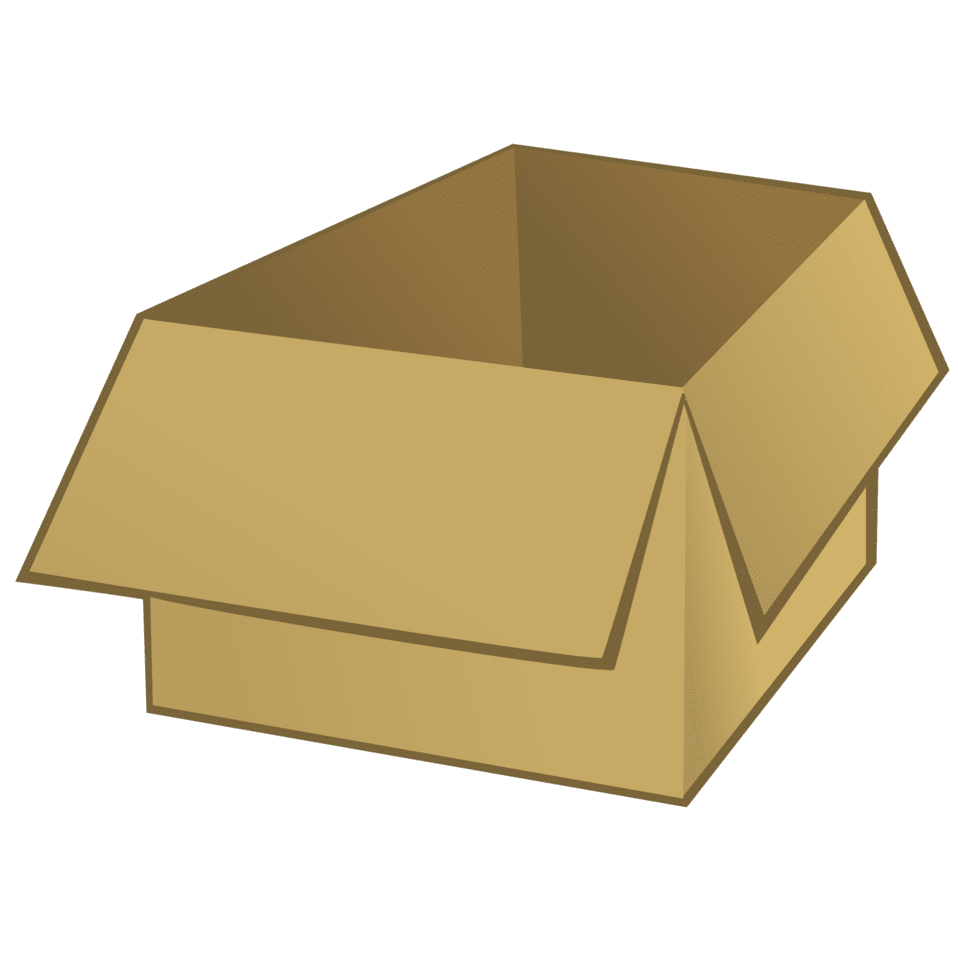 Clipart image open box id