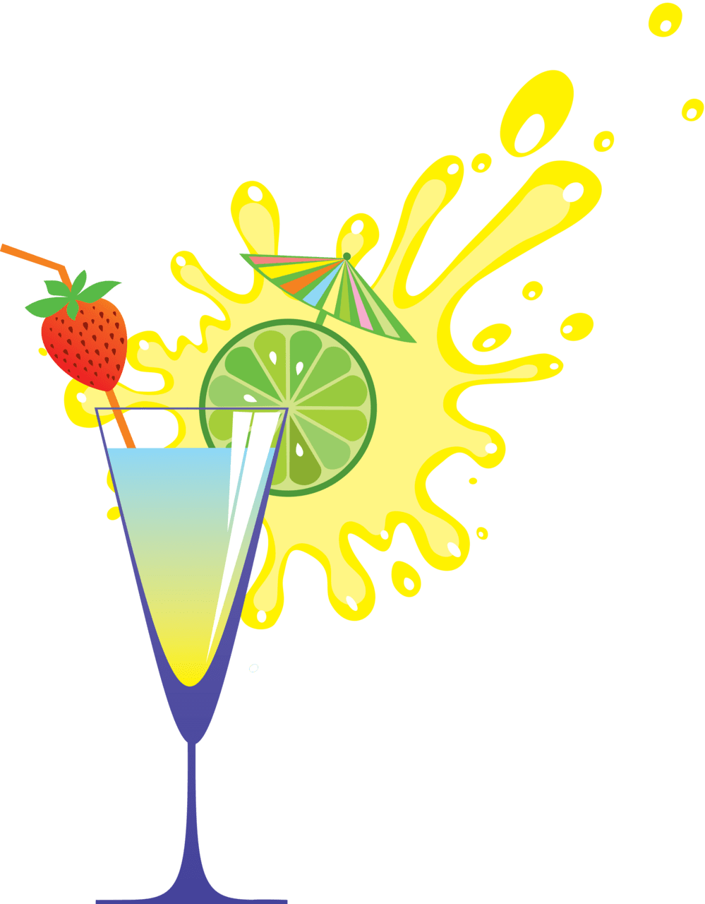 Margarita cocktail clipart clip art