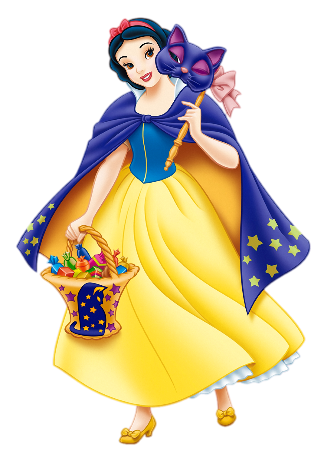 Queen snow white princess clipart logo