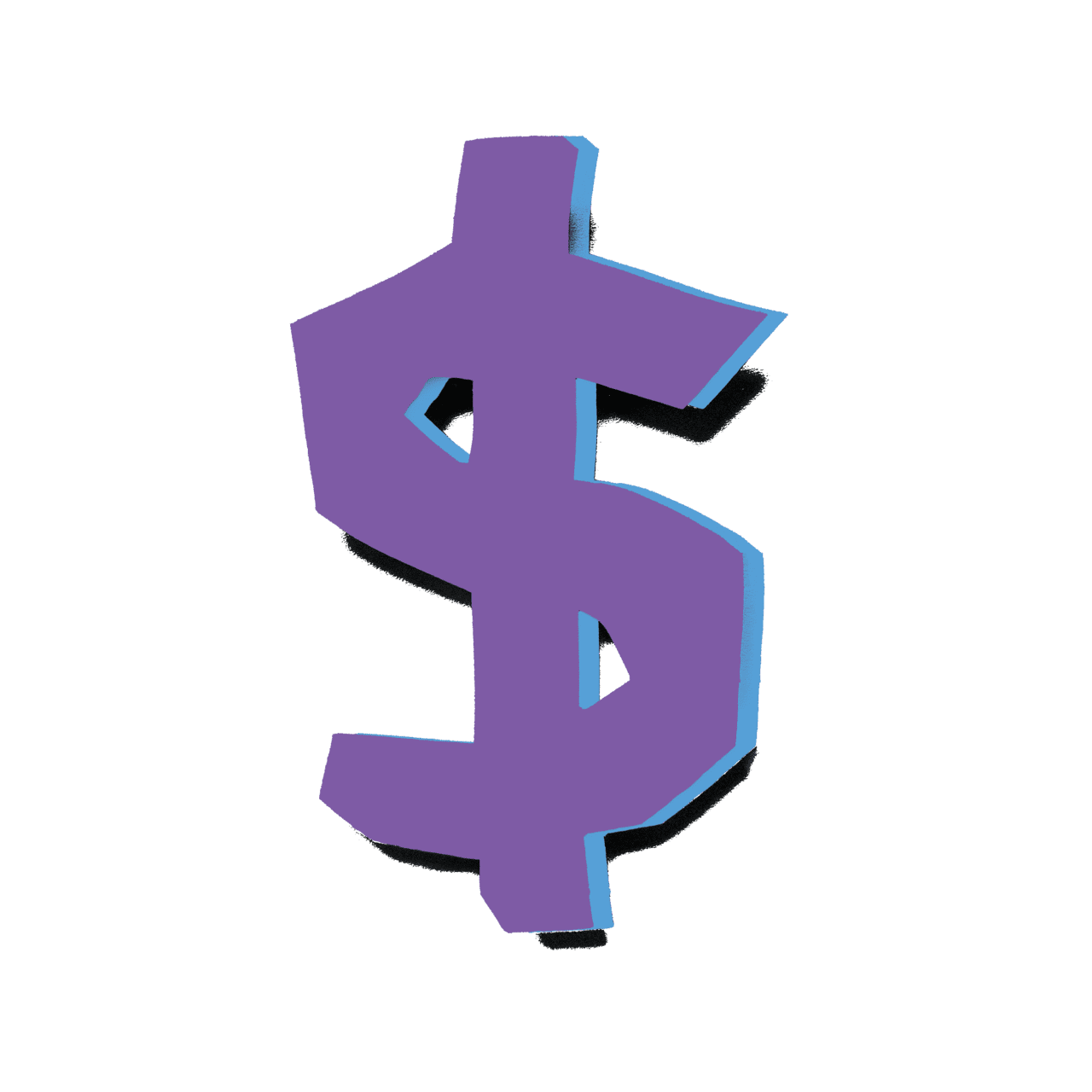 Dollar sign our vision make renting fair clipart picture