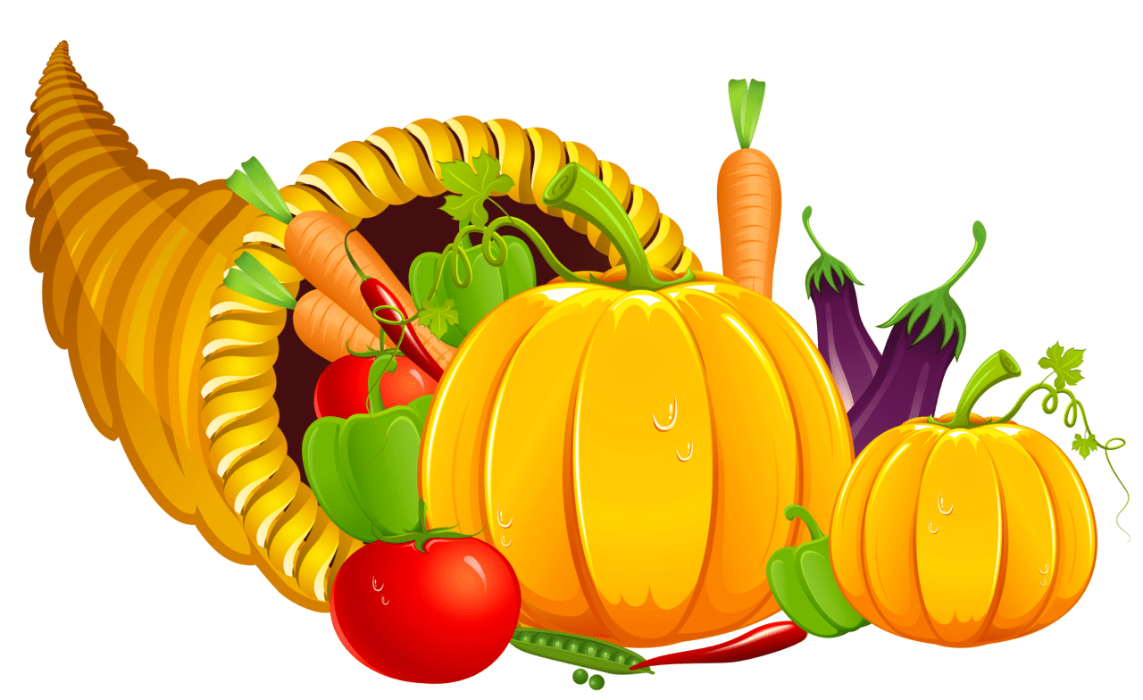 Thanksgiving cornucopia images clipart