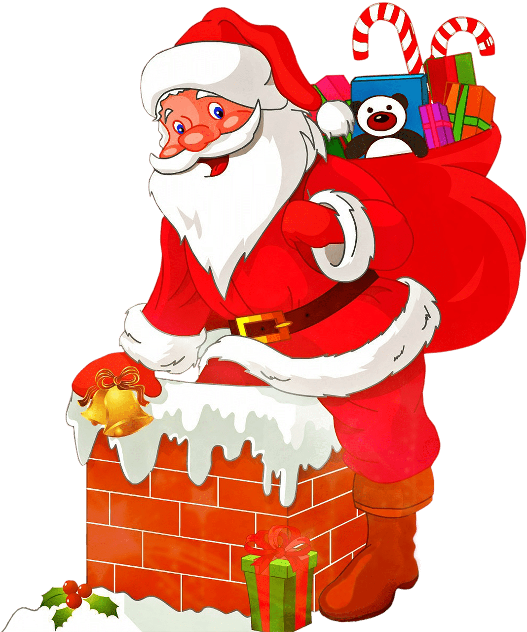 Santa claus background whatspaper clipart