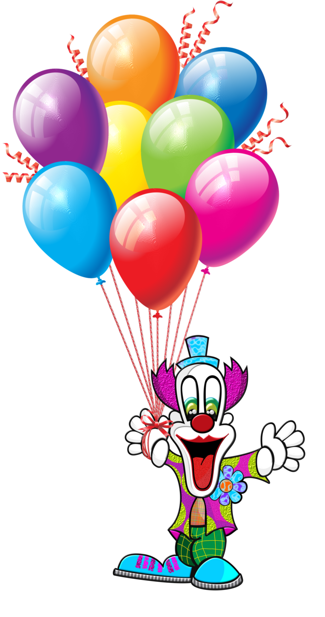 Clown globos by creaciones jean deviantart clipart background