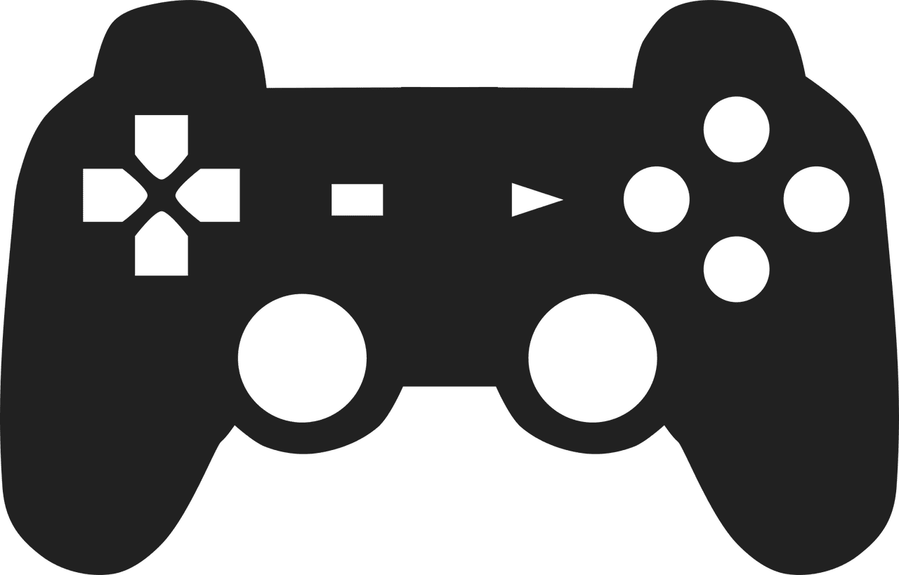 Controller pad video game vector graphic clipart