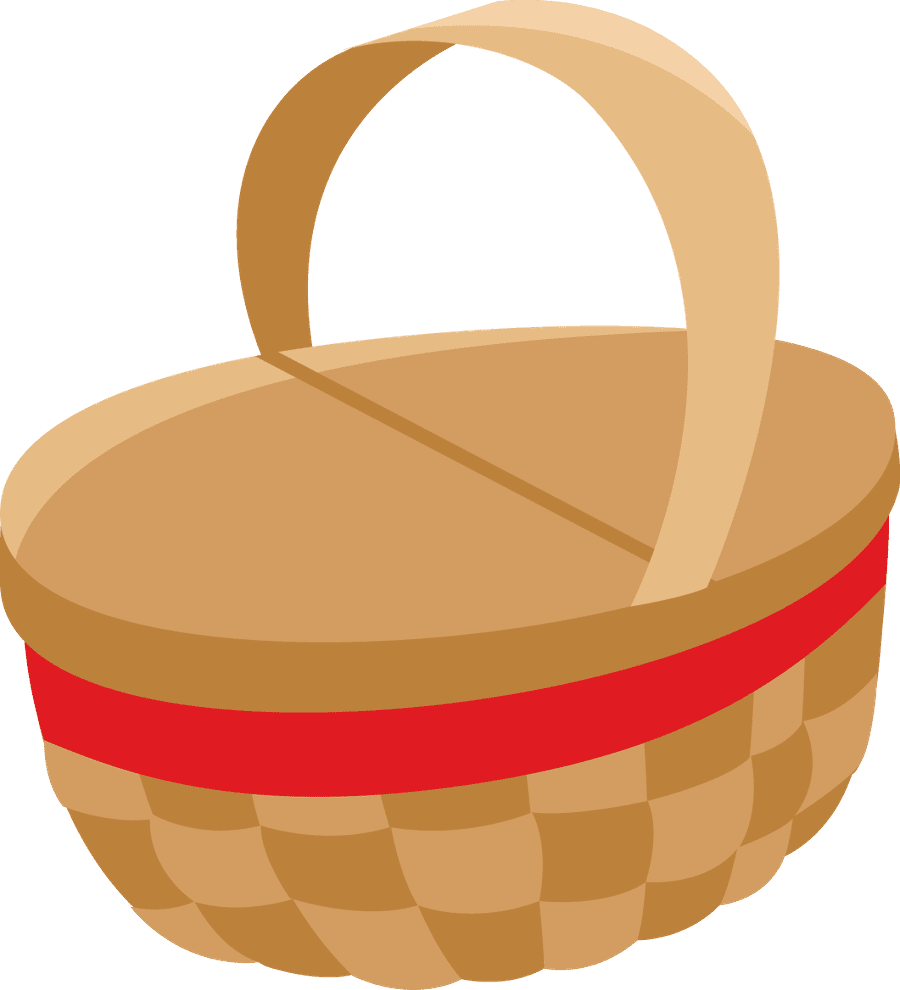 Picnic pin page clipart vector