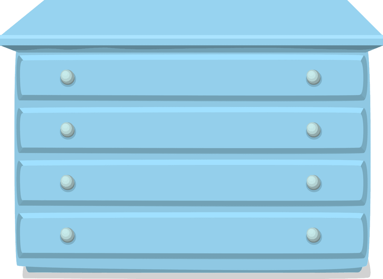 Table glitch simplified chest vector clipart images creazilla