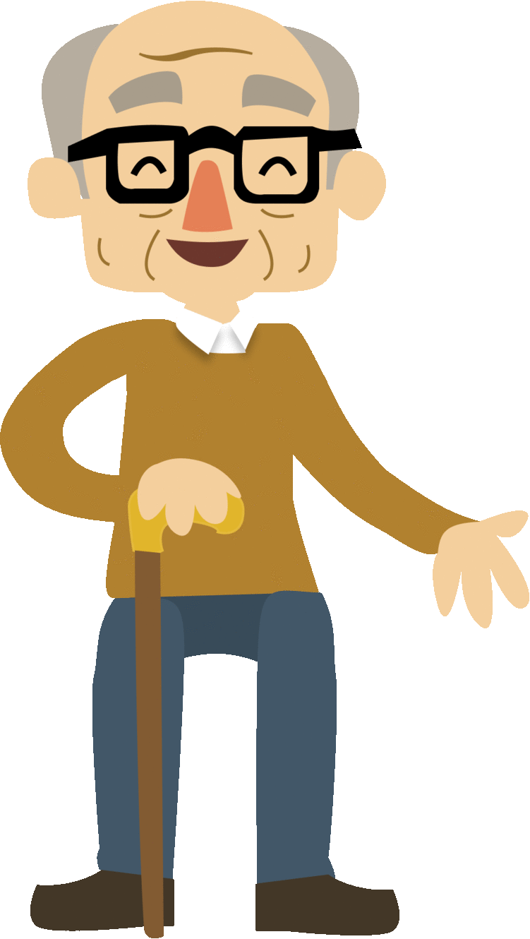Old man clipart photo