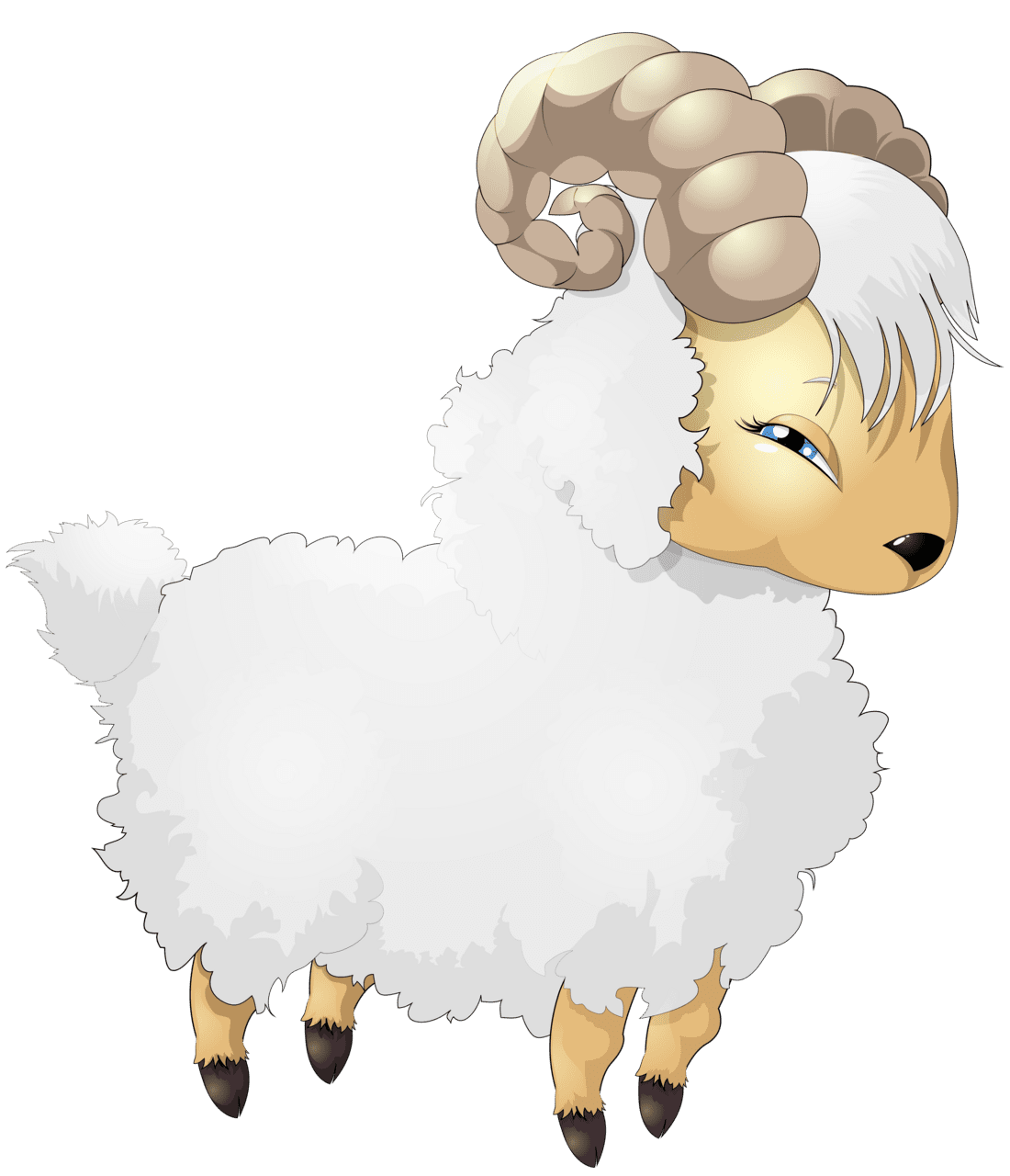 Lamb sheep cartoon picture clipart