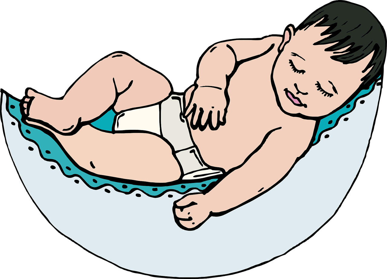 Diaper vector art graphics clipart