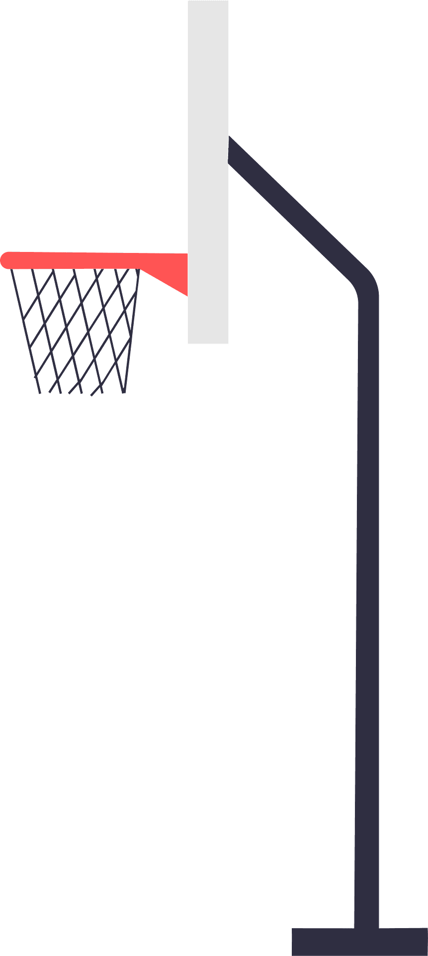 Basketball hoop clipart images