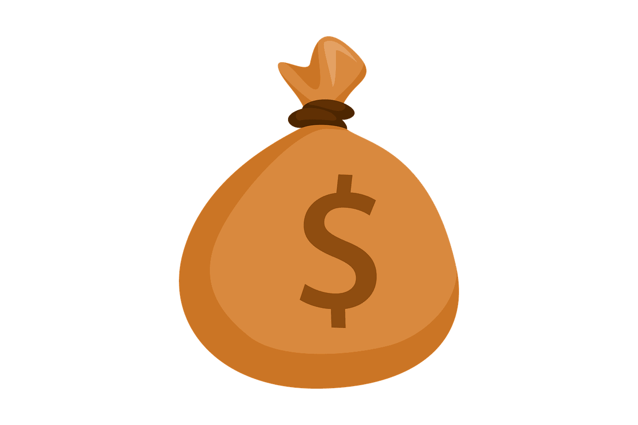 Dollar sign money cash saving currency financial image from clipart