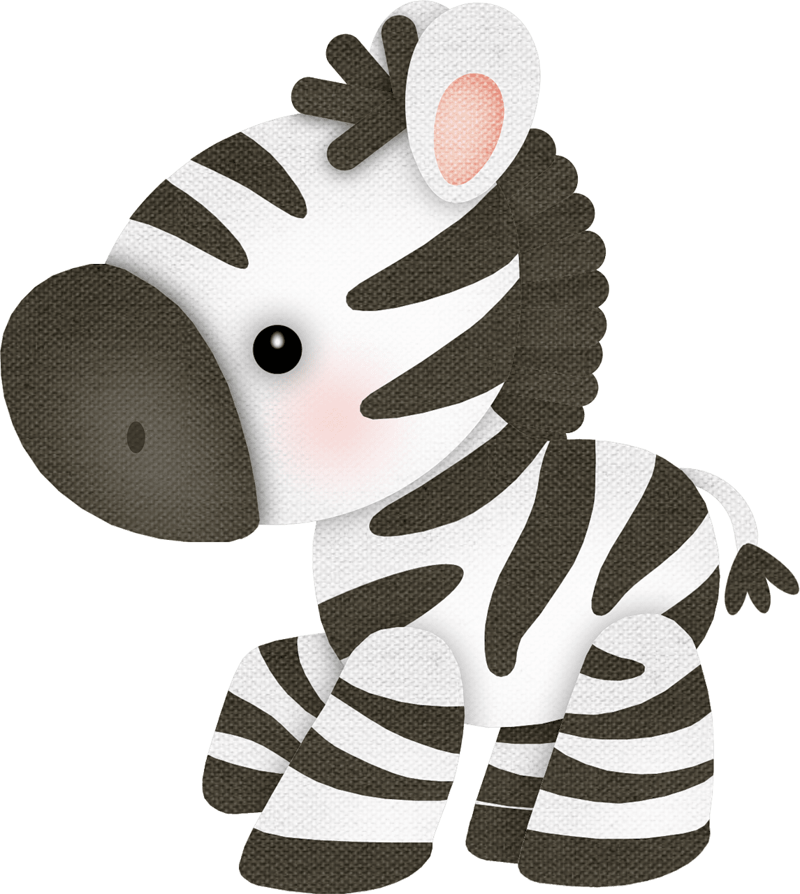 Zebra de tela clipart photo