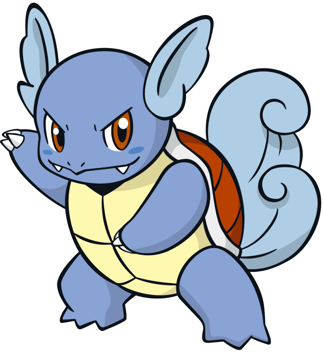 Pokemon wartortle clipart free