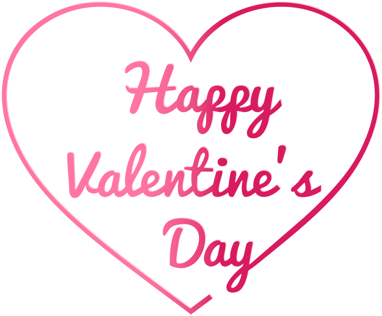 Happy valentines day valent image clipart