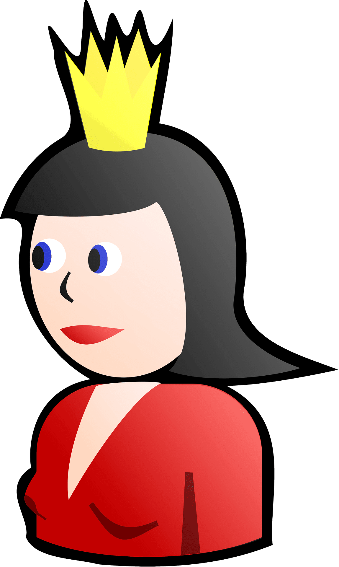 Queen vector clipart images 3