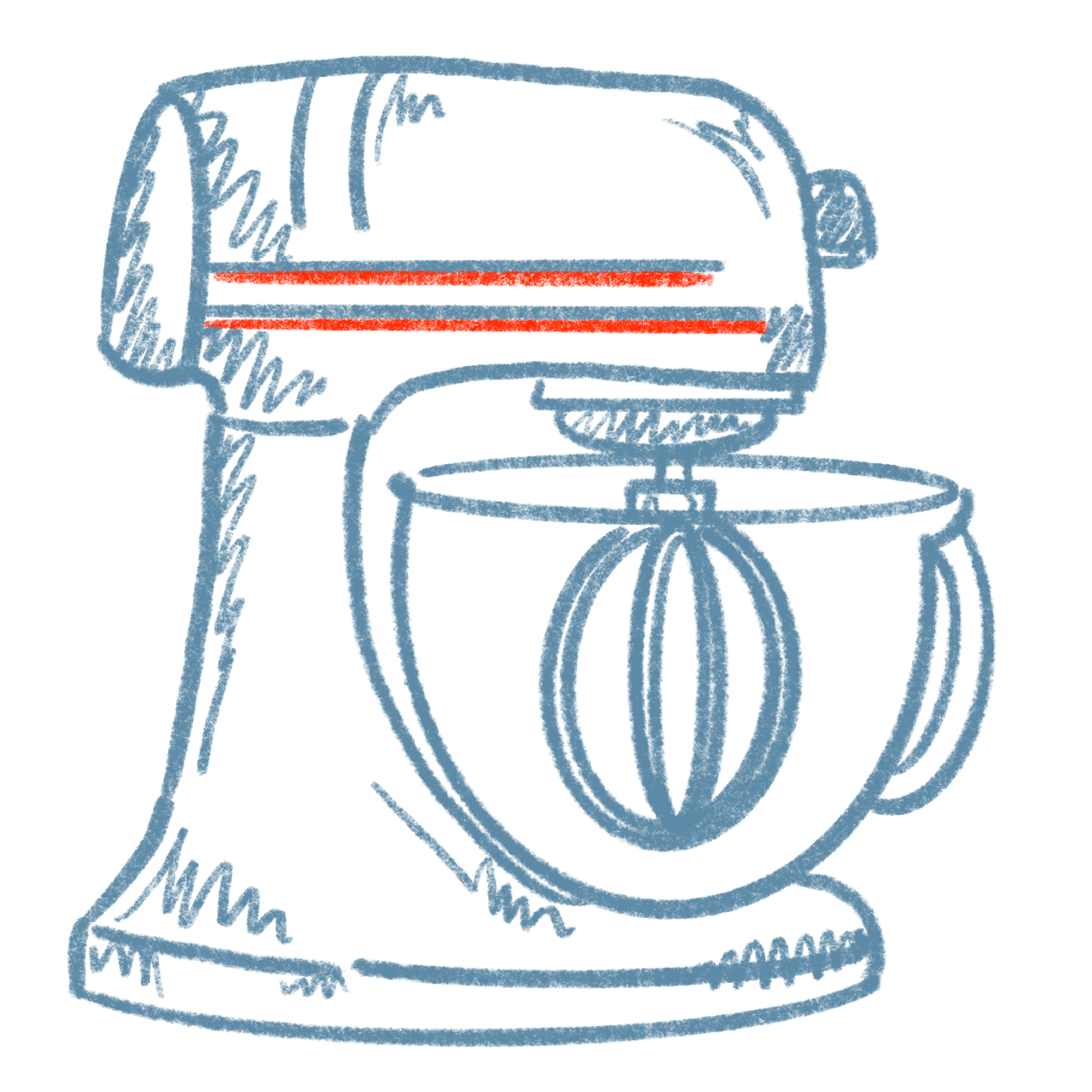 Stand mixer kitchen aid baking image clipart